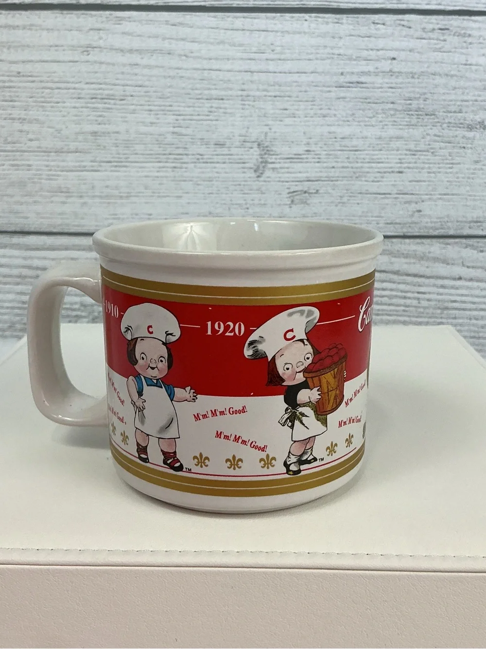 Campbell’s Vintage 2001 Campbell’s kids through the decades Soup Mug